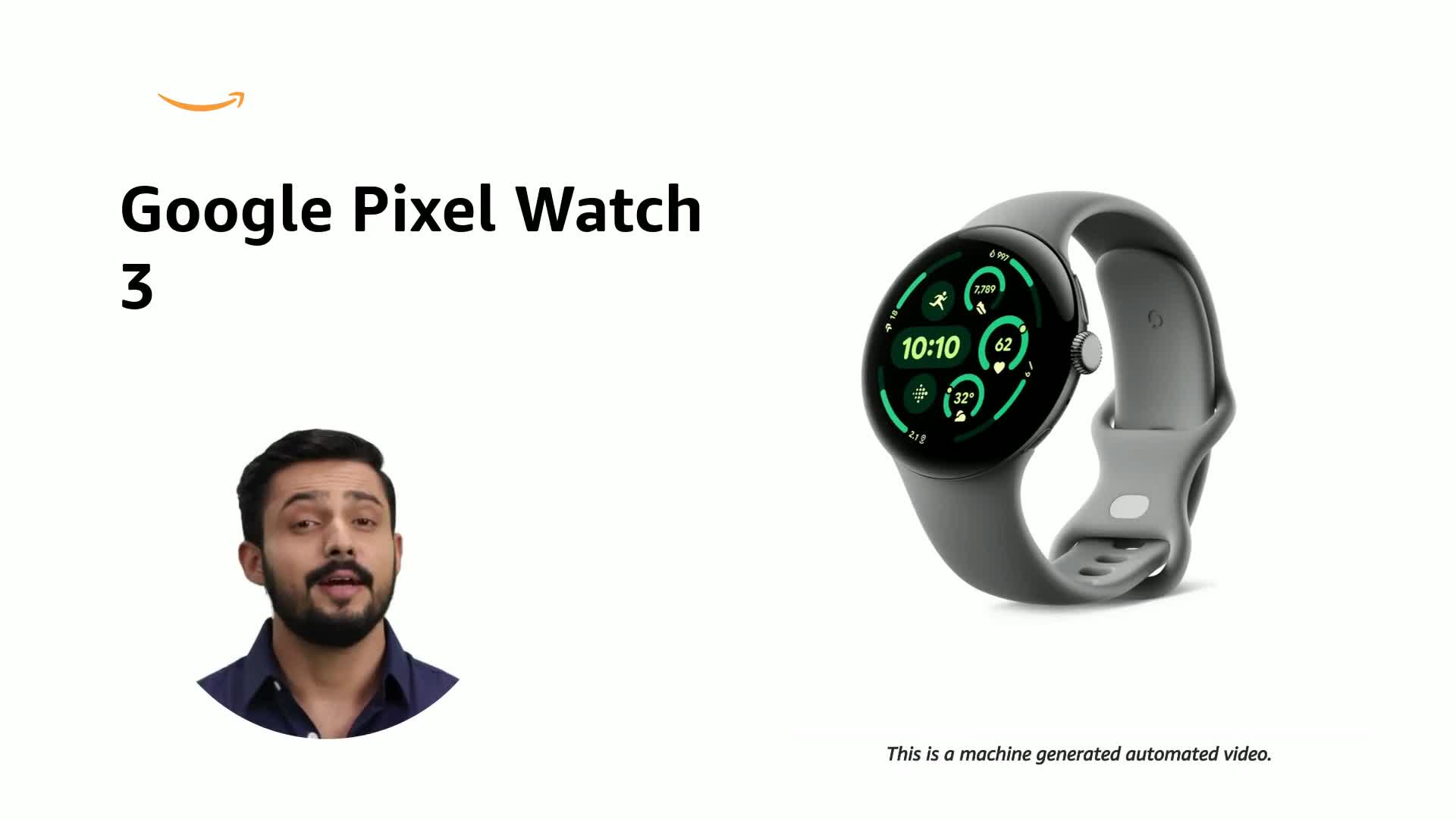 Google Pixel Watch 3 (45 mm) – Android smartwatch with heart rate